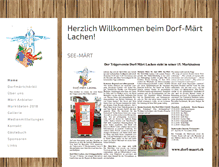 Tablet Screenshot of dorf-maert.ch